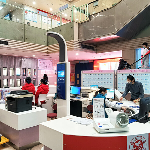 智能身高體重秤應用現場實拍