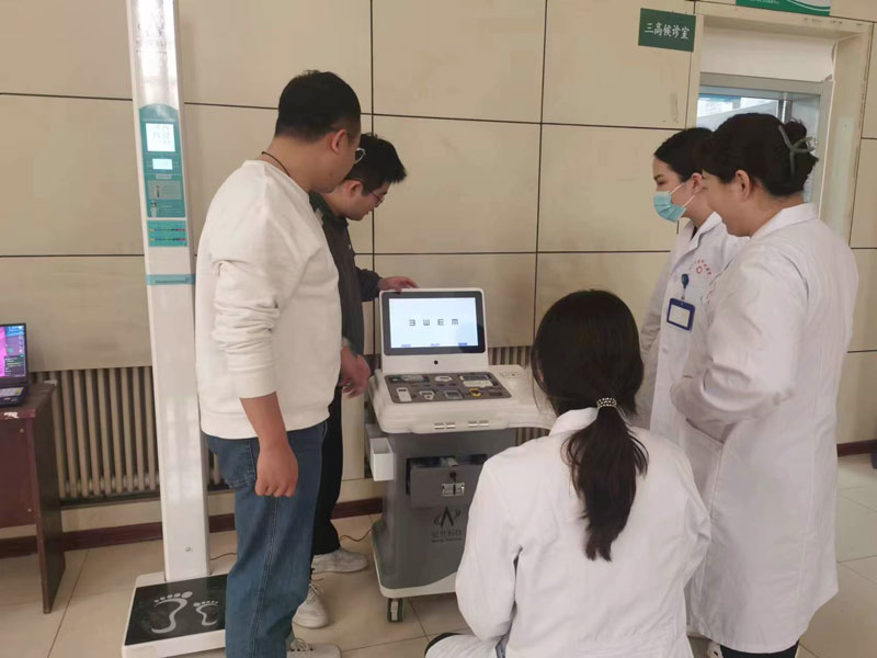 上禾智能健康體檢一體機應用實拍 上禾智能健康體檢一體機應用實拍