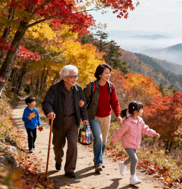 重陽節登高望遠 重陽節登高望遠